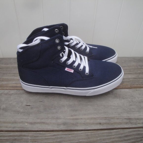 Vans Other - NEW VANS Men's Shoes Dress Blue or Navy-Blue Winston High-Top 9.5